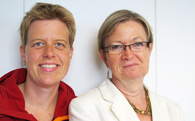Elin Östman and Inger Björck